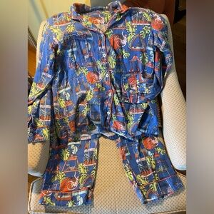 Jaye’s Studio Animal Print Pajama Set